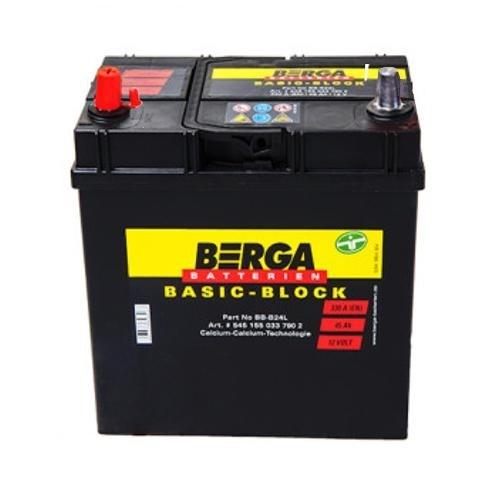 Акумулятор BERGA Basicblock 35Ah ASIA (+/-) ТК (300EN) (д187*ш127*в225)